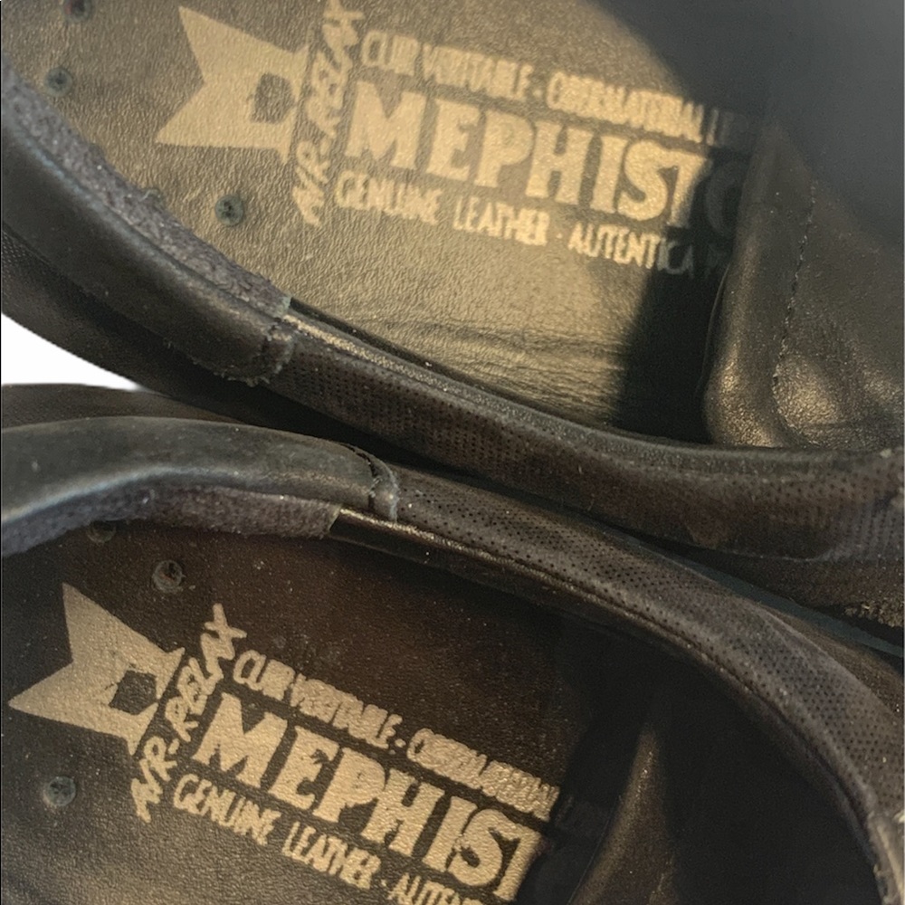 Mephisto Sz 8.5 black sneakers - Picture 5 of 7